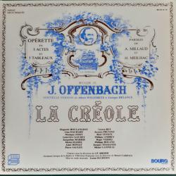OFFENBACH LA CREOLE Виниловая пластинка 