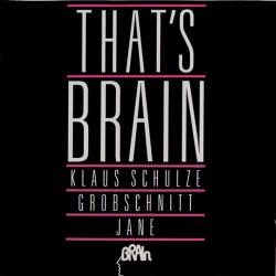 Klaus Schulze / Grobschnitt / Jane That's Brain Фирменный CD 