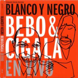 Fernando Trueba Presents Bebo & Cigala Blanco Y Negro (En Vivo) Фирменный CD 