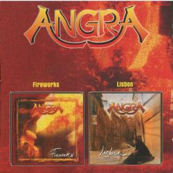 ANGRA Fireworks / Lisbon Фирменный CD 