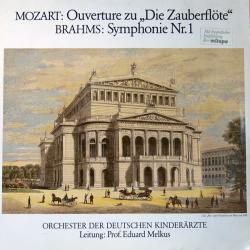 MOZART   BRAHMS Ouvertüre Zu „Die Zauberflöte" / Symphonie Nr. 1 Виниловая пластинка 