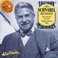 BEETHOVEN, ARTHUR SCHNABEL Piano Concertos Nos. 4 & 5 Фирменный CD 