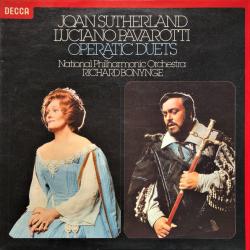 JOAN SUTHERLAND   LUCIANO PAVAROTTI OPERATIC DUETS Виниловая пластинка 