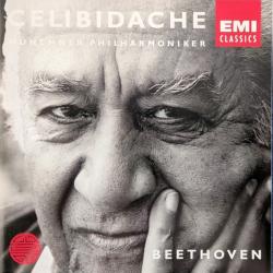 BEETHOVEN, Sergiu Celibidache Symphonies Nos. 4 & 5 Фирменный CD 