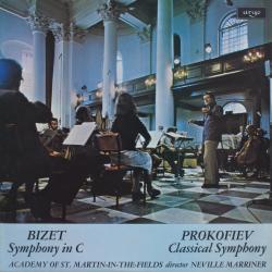 BIZET   PROKOFIEV Symphony In C / Classical Symphony Виниловая пластинка 