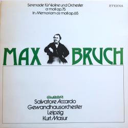 BRUCH Serenade Op. 75 / In Memoriam Op. 65 Виниловая пластинка 