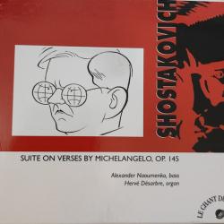 SHOSTAKOVICH Suites On Verses By Michelangelo, Op. 145 Фирменный CD 
