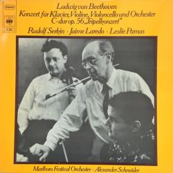 BEETHOVEN   RUDOLF SERKIN Konzert Für Klavier, Violine, Violoncello Und Orchester C-Dur Op.56 Tripelkonzert Виниловая пластинка 