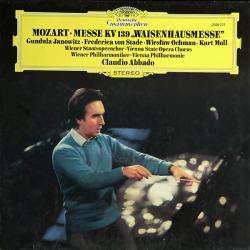 MOZART   CLAUDIO ABBADO Messe KV 139 „Waisenhausmesse” Виниловая пластинка 