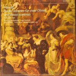 HANDEL Sechs Sonaten Für Zwei Oboen Und Basso Continuo Hwv 380-385 Виниловая пластинка 