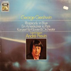 GERSHWIN   ANDRE PREVIN Rhapsody In Blue - Ein Amerikaner In Paris - Konzert Für Klavier&Orchester Виниловая пластинка 