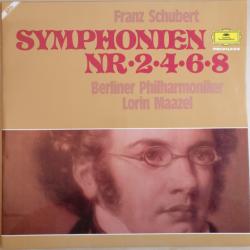 SCHUBERT Symphonien Nr • 2 • 4 • 6 • 8 Виниловая пластинка 