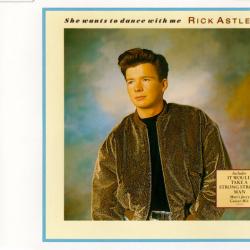 RICK ASTLEY She Wants To Dance With Me Фирменный CD 