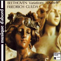 Beethoven, Friedrich Gulda Variations "Diabelli" Фирменный CD 