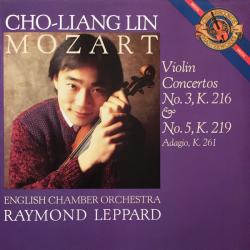 CHO-LIANG LIN   MOZART Mozart, Violin Concertos No.3, K.216 & No.5, K.219 Виниловая пластинка 