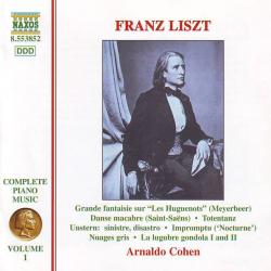 LISZT Grande Fantaisie Sur “Les Huguenots” (Meyerbeer) • Danse Macabre (Saint-Saëns) • Totentanz • Unstern: Sinistre, Disastro • Impromptu (‛Nocturne′) • Nuages Gris • La Lugrube Gondola Ⅰ And Ⅱ Фирменный CD 