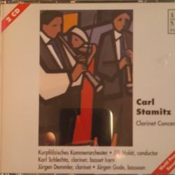 STAMITZ Clarinet Concertos Фирменный CD 