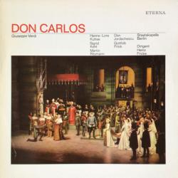 VERDI DON CARLOS Виниловая пластинка 