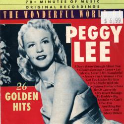 PEGGY LEE The Wonderful World Of Peggy Lee Фирменный CD 
