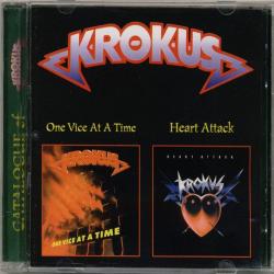 KROKUS ONE VICE AT A TIME / HEART ATTACK Фирменный CD 
