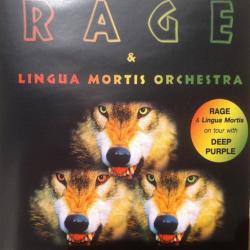 RAGE & LINGUA MORTIS ORCHESTRA IN VAIN Фирменный CD 
