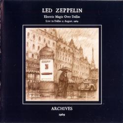 LED ZEPPELIN Electric Magic Over Dallas. Archives 1969 Фирменный CD 