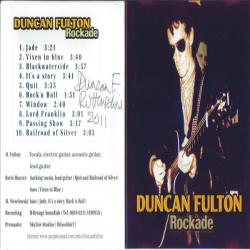 DUNCAN FULTON Rockade Фирменный CD 