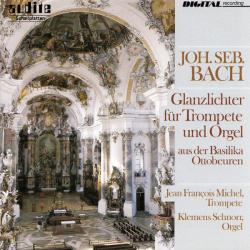BACH Glanzlichter Für Trompete Und Orgel Aus Der Basilika Ottobeuren Фирменный CD 
