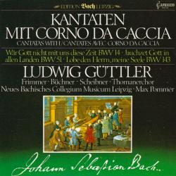 BACH Kantaten Mit Corno Da Caccia Фирменный CD 
