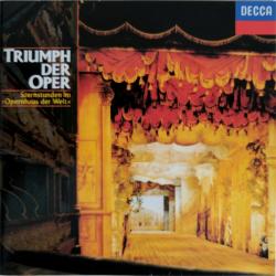 VARIOUS Triumph Der Oper - Sternstunden Im »Opernhaus Der Welt« Фирменный CD 