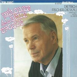 DIETRICH FISCHER-DIESKAU Mélodies De La Belle Epoque Фирменный CD 