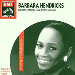BARBARA HENDRICKS Schubert, Debussy, Fauré, Negro Spirituals Фирменный CD 