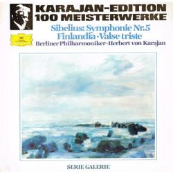 Berliner Philharmoniker   Herbert von Karajan Karajan-Edition 100 Meisterwerke - Sibelius: Symphonie Nr.5 · Finlandia · Valse Triste Виниловая пластинка 