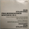 Psalmensinfonie / Sinfonie In C