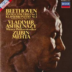 Beethoven / Vladimir Ashkenazy Piano Concerto No. 3 = Klavierkonzert Nr. 3 / Andante Favori / Für Elise Фирменный CD 