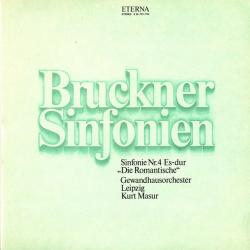 BRUCKNER   KURT MASUR Sinfonie Nr. 4 Es-Dur "Romantische" (Originalfassung) Виниловая пластинка 
