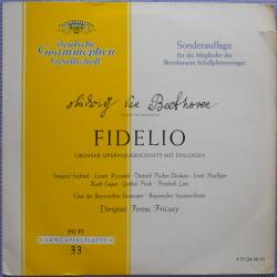 BEETHOVEN   FERENC FRICSAY FIDELIO Виниловая пластинка 