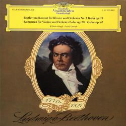 BEETHOVEN   WILHELM KEMPFF   DAVID OISTRACH Konzert Für Klavier Und Orchester Nr. 2 B-dur Op. 19 / Romanzen Für Violine Und Orchester F-dur Op. 50 - G-dur Op. 40 Виниловая пластинка 