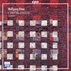 Wolfgang Rihm - MusikFabrik Chiffre-Zyklus Фирменный CD 