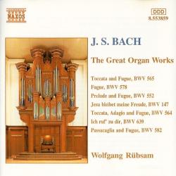 BACH The Great Organ Works Фирменный CD BACH The Great Organ Works Фирменный CD