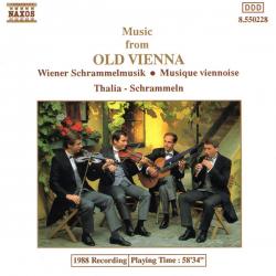 Thalia-Schrammeln Music From Old Vienna Фирменный CD 