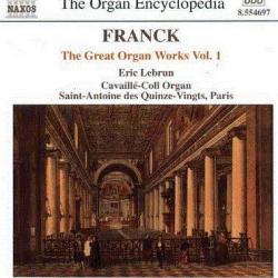 FRANCK The Great Organ Works Vol. 1 Фирменный CD 