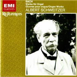 ALBERT SCHWEITZER Bach Werke Für Orgel / Oeuvres Pour Orgue / Organ Works Фирменный CD 