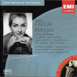 Maria Callas - Puccini Arias & Duets Фирменный CD 
