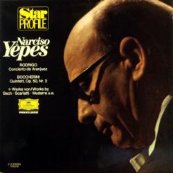 NARCISO YEPES RODRIGO BOCCHERINI BACH SCARLATTI MUDARRA Concierto De Aranjuez / Quintett, Op. 50, Nr. 2 + Werke Von = Works By Bach · Scarlatti · Mudarra U. A. Виниловая пластинка NARCISO YEPES RODRIGO BOCCHERINI BACH SCARLATTI MUDARRA Concierto De Aranjuez / Quintett, Op. 50, Nr. 2 + Werke Von = Works By Bach · Scarlatti · Mudarra U. A. Виниловая пластинка