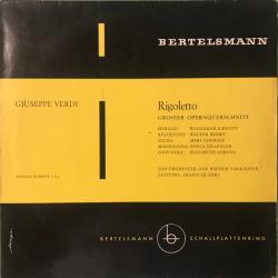 VERDI Rigoletto (Grosser Querschnitt) Виниловая пластинка 