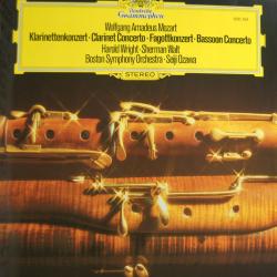 MOZART SEIJI OZAWA Klarinettenkonzert = Clarinet Concerto · Fagottkonzert = Bassoon Concerto Виниловая пластинка MOZART SEIJI OZAWA Klarinettenkonzert = Clarinet Concerto · Fagottkonzert = Bassoon Concerto Виниловая пластинка