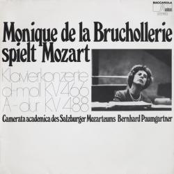 MONIQUE DE LA BRUCHOLLERIE Monique De La Bruchollerie Spielt Mozart (Klavierkonzerte D-Moll KV 466, A-Dur KV 488) Виниловая пластинка 