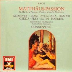 BACH Matthäus-Passion Фирменный CD 
