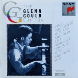 Glenn Gould, Mozart, Haydn Piano Concerto No. 24, K. 491; Piano Sonata K. 330; Fantasia And Fugue, K. 394 / Piano Sonata No. 49 Фирменный CD 